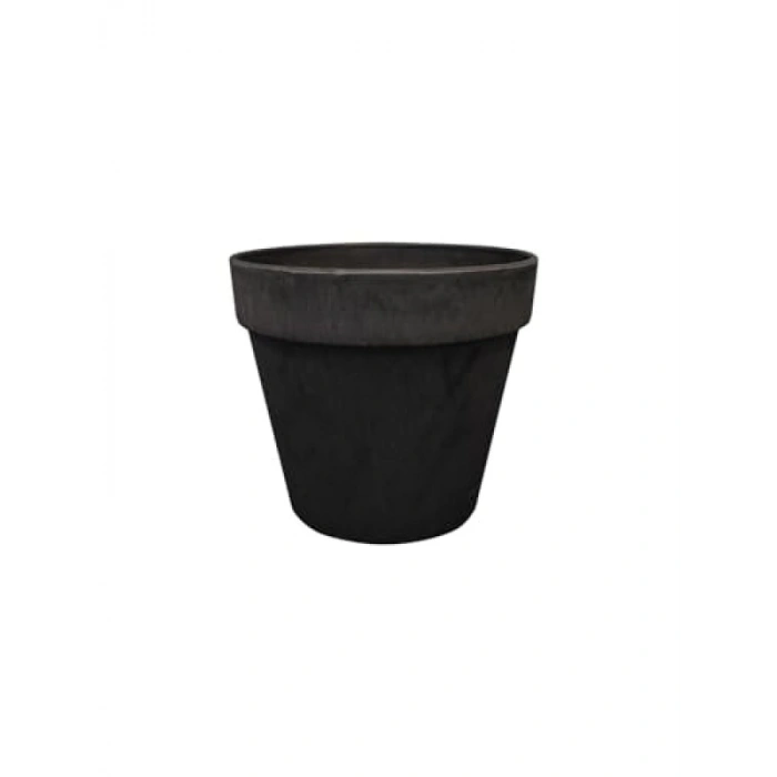 Siyah Plastik Saksı 25x23 cm