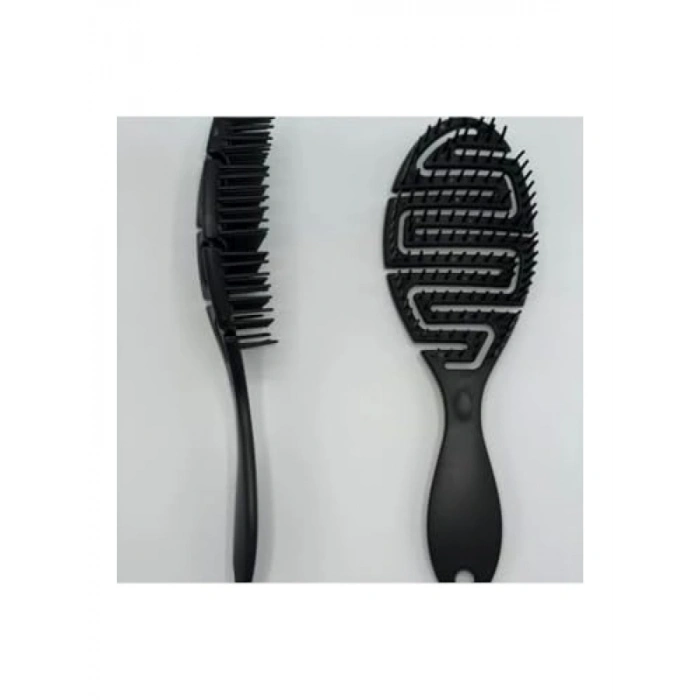 Siyah Renkli Saç Açıcı Fırça - Detangler Brush