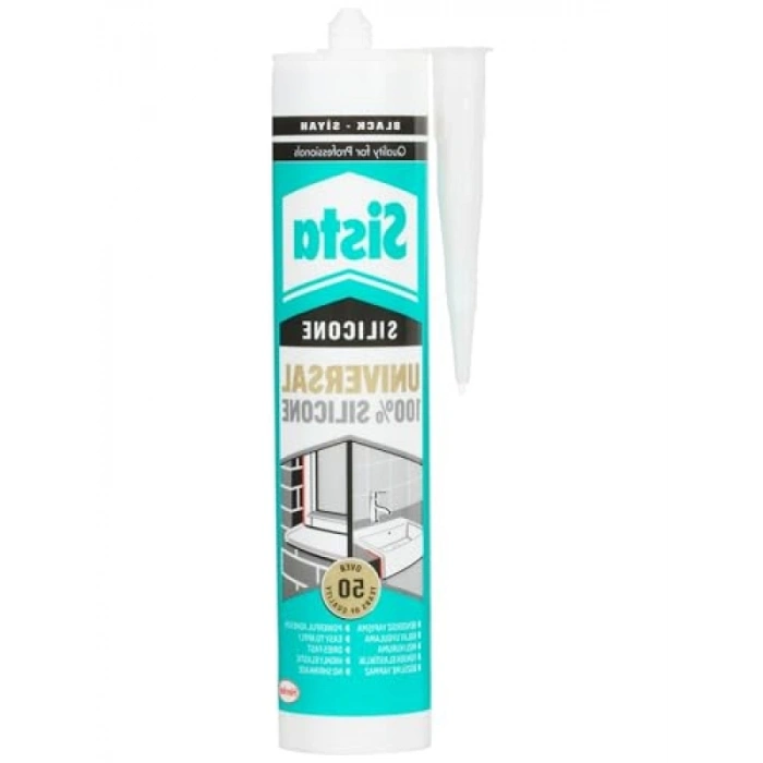 Siyah Silikon - 310 ml Uzun Ömürlü ve Dayanıklı