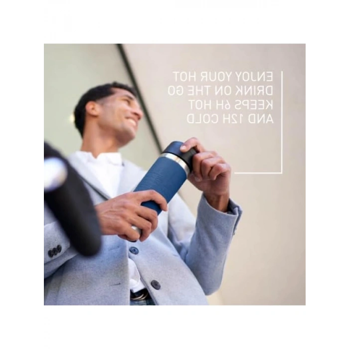 Sızdırmaz 0,5 Litre Mavi Termos