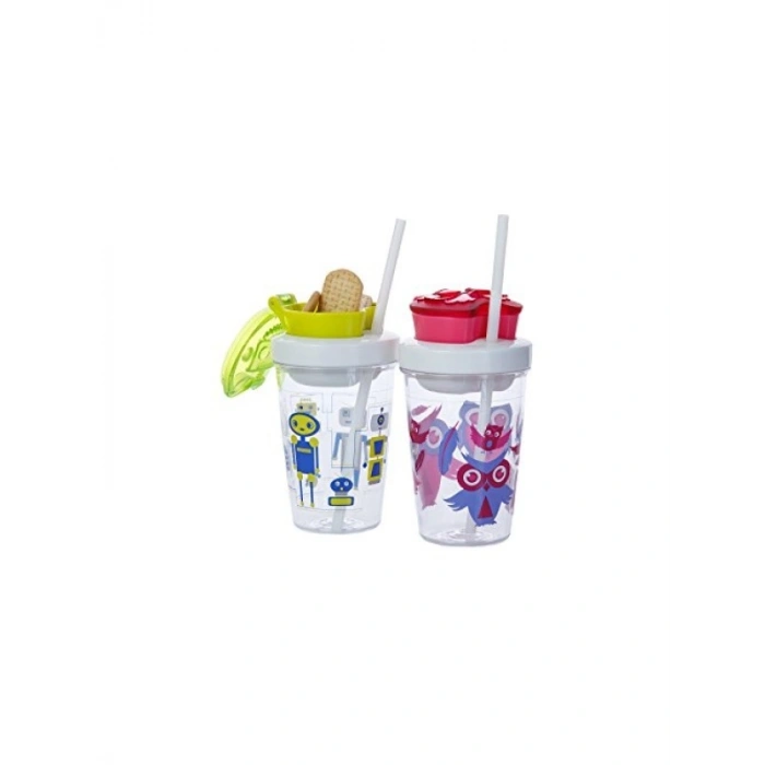 Sızdırmaz Tritan Bardak 350 ml, Pembe