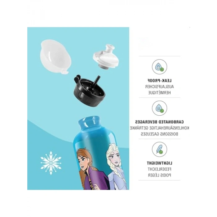 Sızdırmaz ve Hafif İçecek Şişesi - 0.4 L Mavi