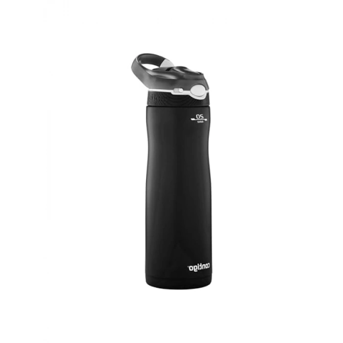 Soğuk Su Termosu, 590 mL Kapasite, Siyah