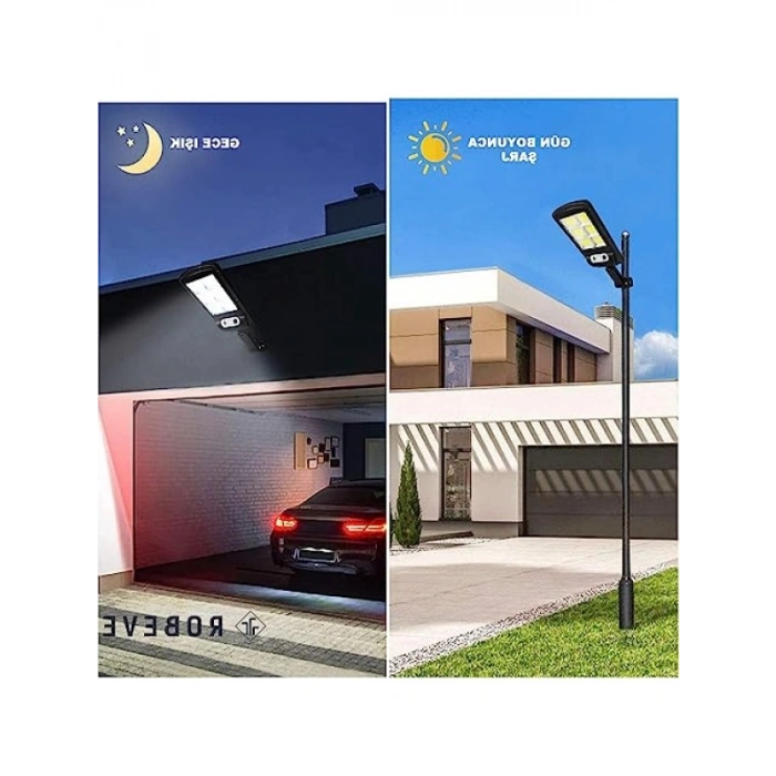 Solar Güneş Enerjili Bahçe Led Aydınlatma | 120 LED | Uzaktan Kumandalı
