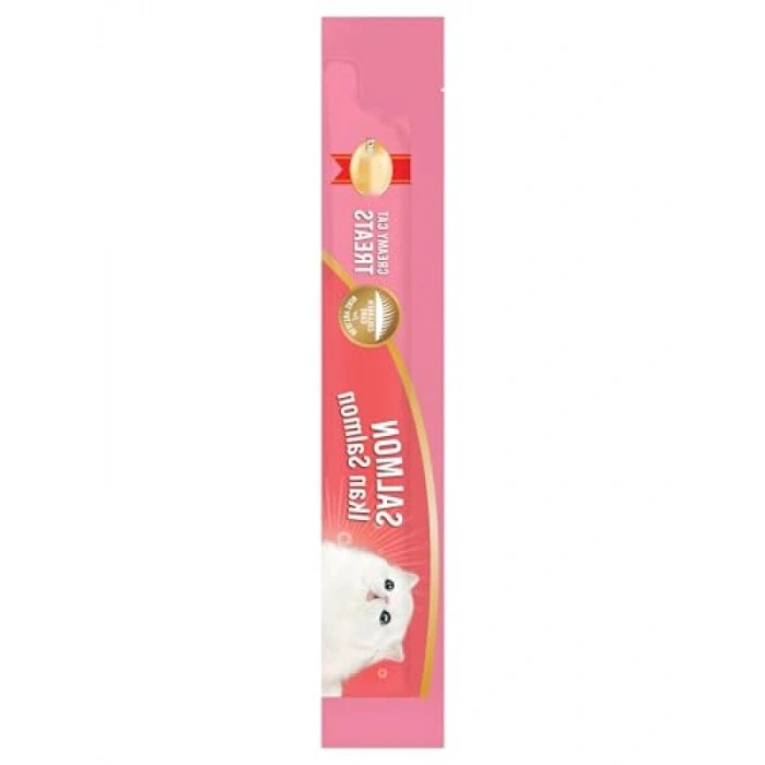 Somon Aromalı Kedi Ödülü, 4x15 Gr Paket