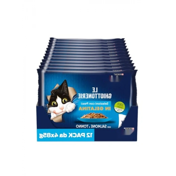 Somonlu Kedi Yaş Maması Avantajlı Paket - 48 x 85 g