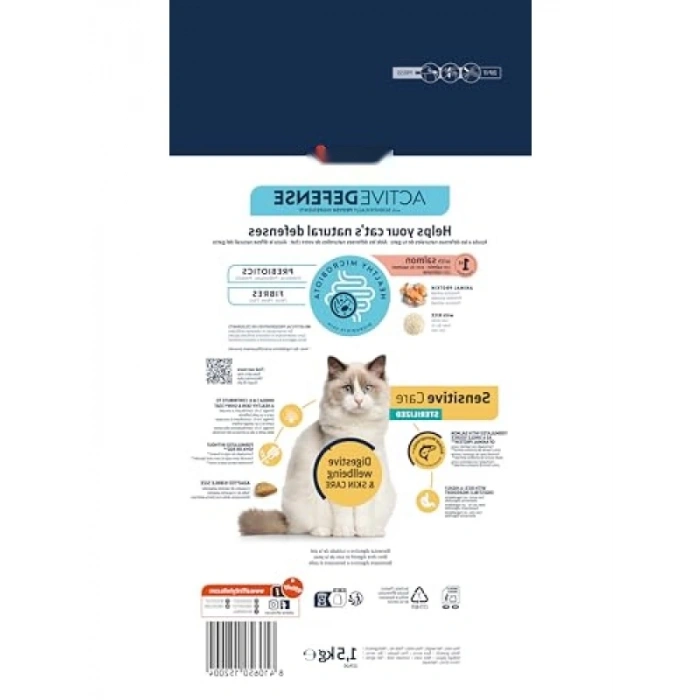 Somonlu Kısırlaştırılmış Kedi Maması 1.5 kg