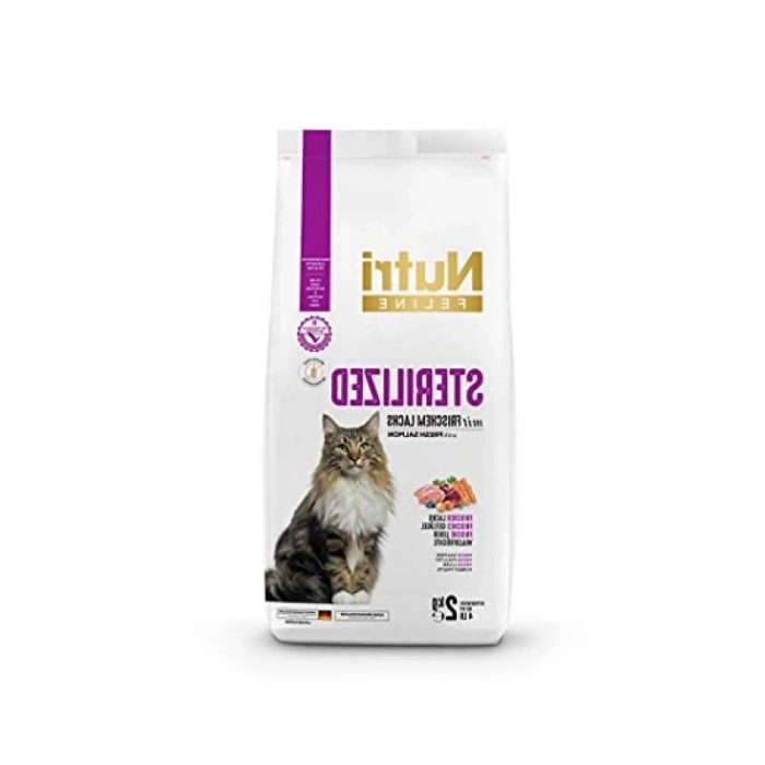 Somonlu Yetişkin Kedi Maması, Kısırlaştırılmış İçin 2 Kg