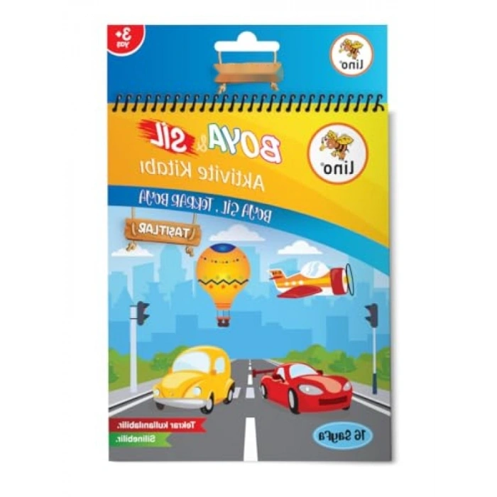 Sonsuz Eğlence - Boya & Sil Aktivite Kitabı