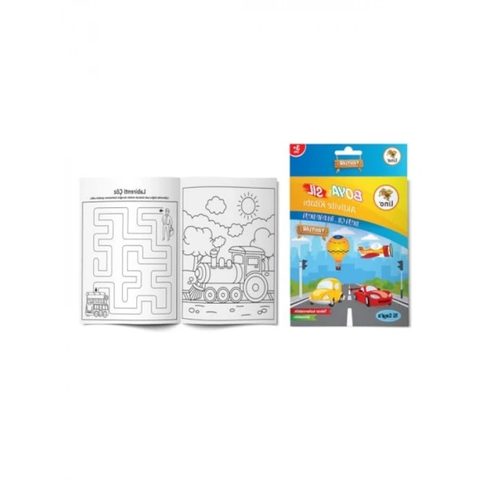 Sonsuz Eğlence - Boya & Sil Aktivite Kitabı