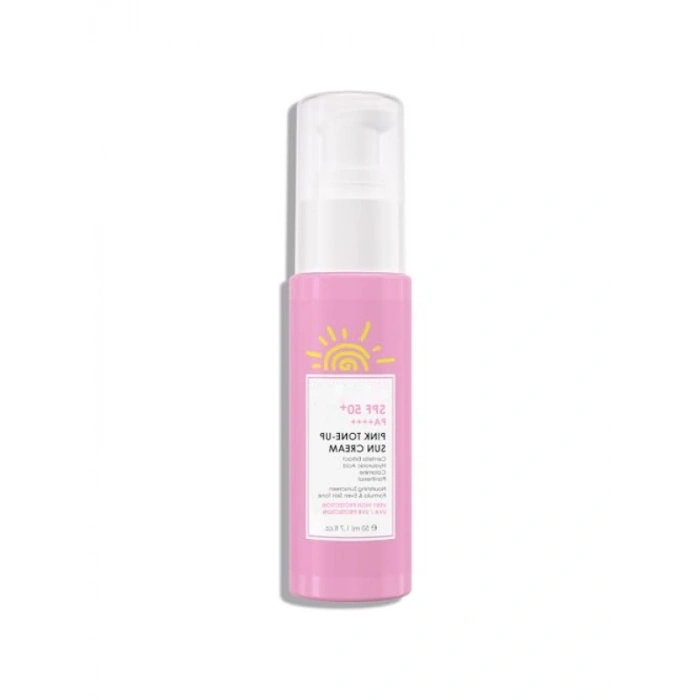 SPF 50+ Pembe Ton Eşitleyici Güneş Kremi, 50 ML