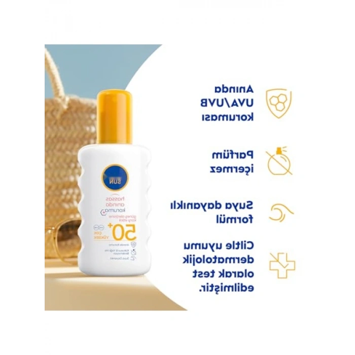 SPF50 Anında Koruma Güneş Spreyi, 200 ml