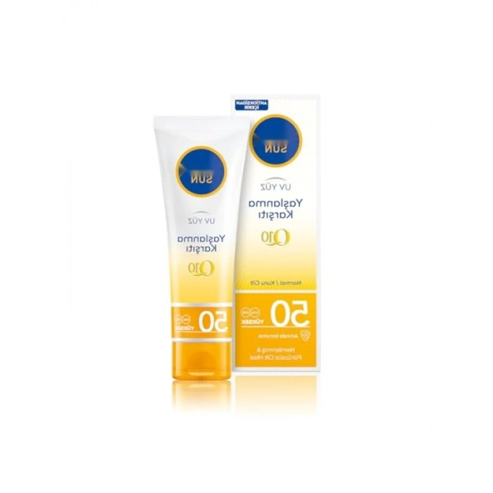 SPF50 Yaşlanma ve Leke Karşıtı Yüz Güneş Kremi 50 ml