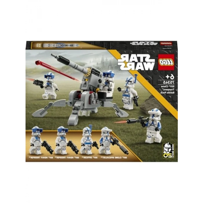Star Wars 501. Klon Trooper Yapım Seti - 119 Parça, 6 Yaş ve Üzeri Çocuklar için