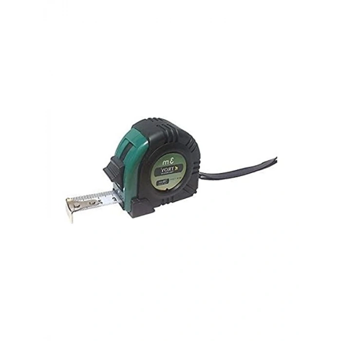 Stoperli Şerit Metre, 3M Uzunluk, 16mm Genişlik