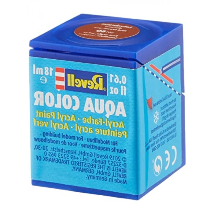 Su Bazlı Akrilik Maket Boyası, Çamur Kahvesi, 18 Ml