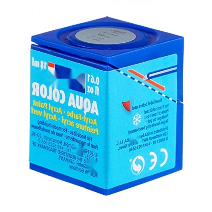 Su Bazlı Gri Mat Maket Boyası - 18 ml