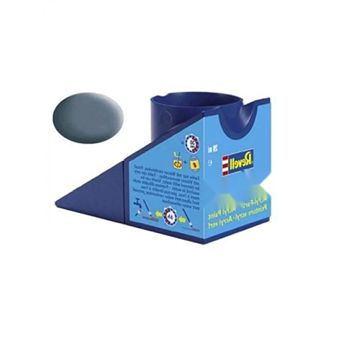 Su Bazlı Maket Boyası Grimsi Mavi Mat 18 ml