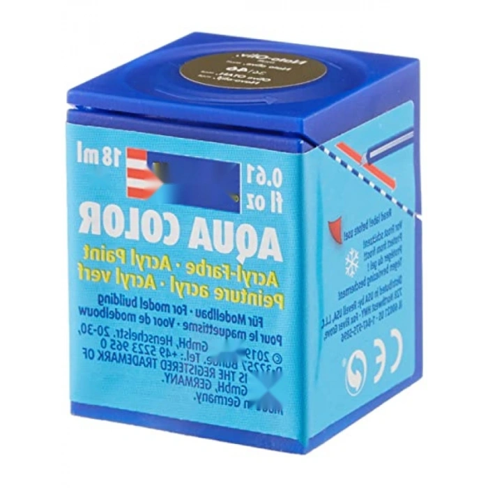 Su Bazlı Nato Zeytin Renkli Maket Boyası - 18 Ml