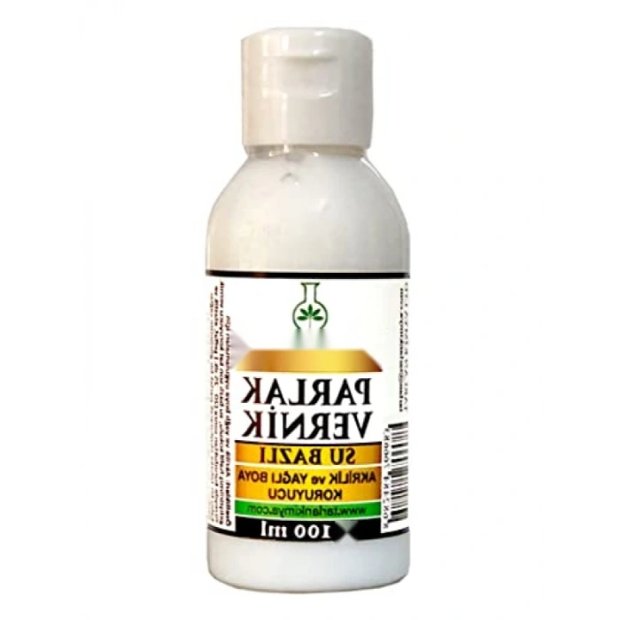 Su Bazlı Parlak Vernik, 100 ml - Akrilik ve Yağlı Boya Koruyucu