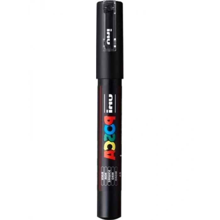 Su Bazlı Poster Markörü - Siyah, 0.7 mm Uç