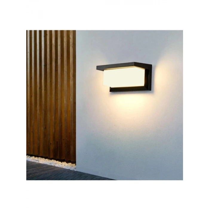 Su Geçirmez 12W LED Bahçe Aydınlatması - Beyaz Gün Işığı