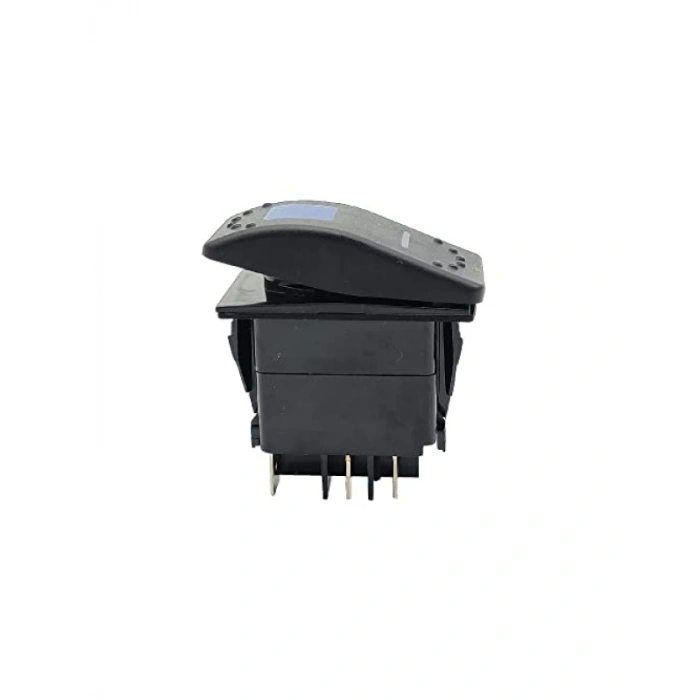 Su Geçirmez LED Işıklı 5 Pin On/Off Anahtar Düğmesi