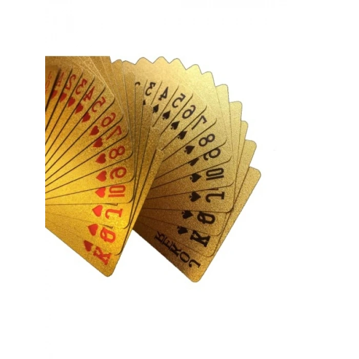 Su Geçirmez PVC Oyun Kartları - 54lü