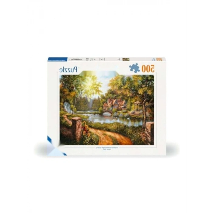 Su Kenarı Temalı 500 Parça Puzzle