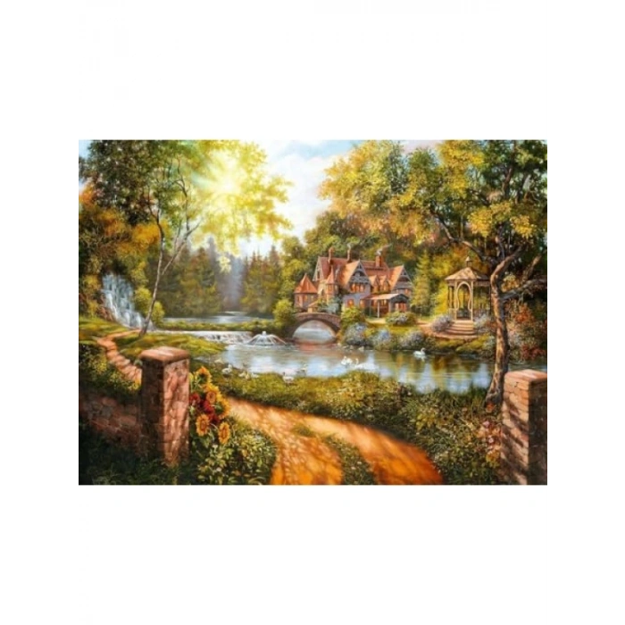 Su Kenarı Temalı 500 Parça Puzzle