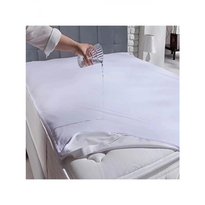 Su Sıvı Geçirmez Pamuklu Yatak Alezi - Tek ve Çift Kişilik, 9 Farklı Ebat