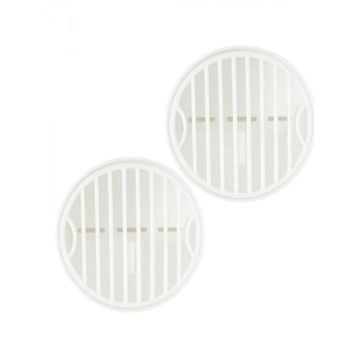 Su Sızdırmaz Koku Önleyici Zemin Gideri Süzgeç Kapağı - 2li Set, 8 cm
