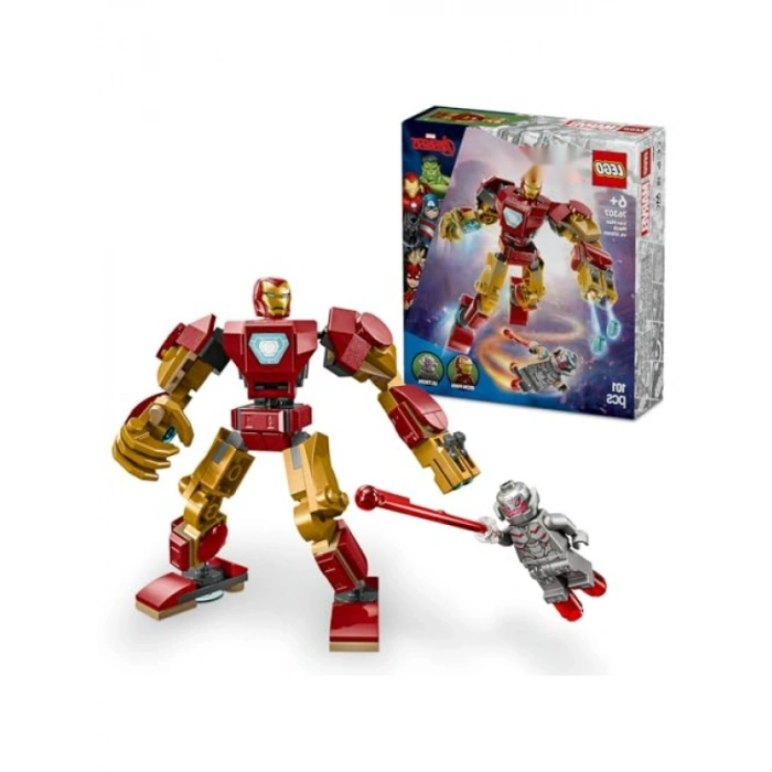 Süper Kahraman Temalı Robot Yapım Seti - Iron Man ile Ultrona Karşı
