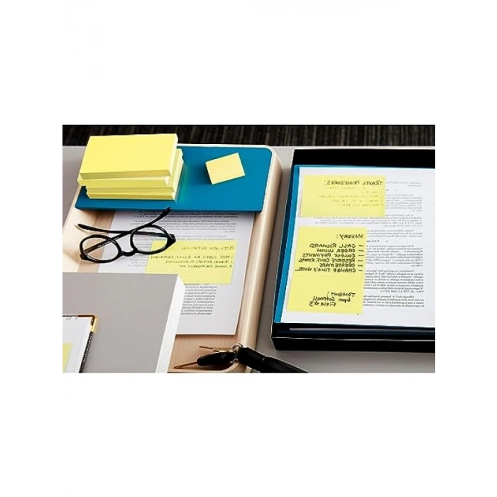 Super Sticky Notlar - 5 x 20,3 cm, 5 Pad
