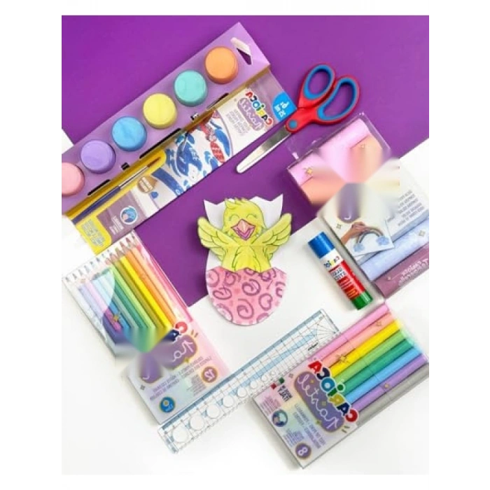 Süper Yıkanabilir 6 Renk Pastel Tempera Seti