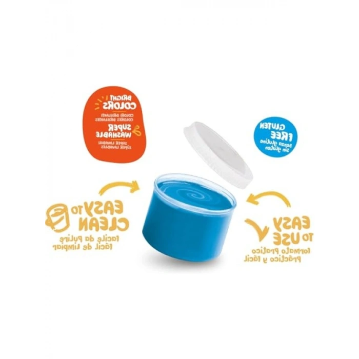 Süper Yıkanabilir 8 Renk Bebek Parmak Boyası - 2+ Yaş