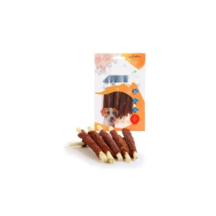 Sütlü Stick Formda Ördekli Köpek Ödülü 80 g