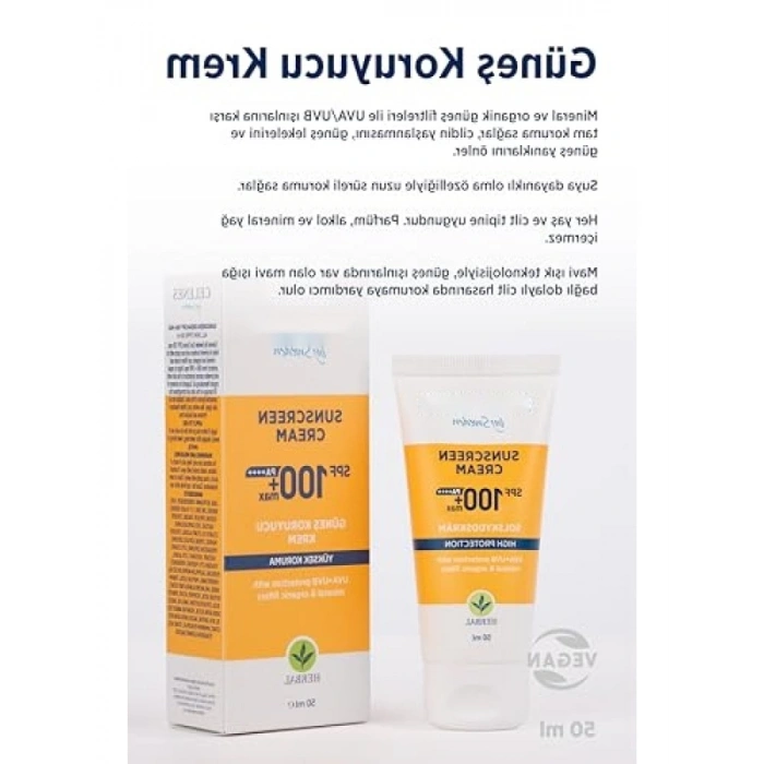 Suya Dayanıklı Güneş Kremi - Yüksek Koruma SPF 100 (50 ml)