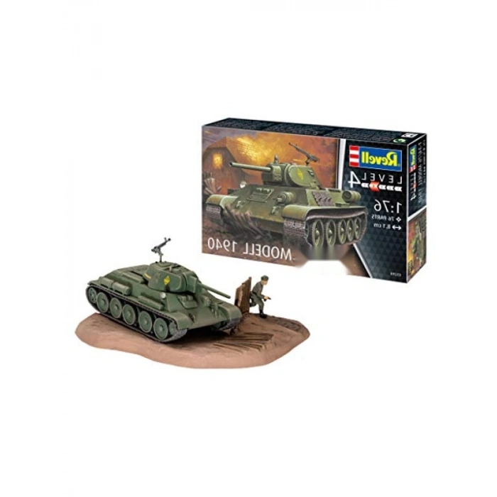 T-34/76 1940 Modeli Plastik Arazi Aracı