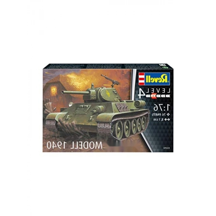 T-34/76 1940 Modeli Plastik Arazi Aracı