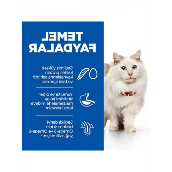 Tahılsız Kedi Maması | Yumurtalı & Böcekli | 7 Kg