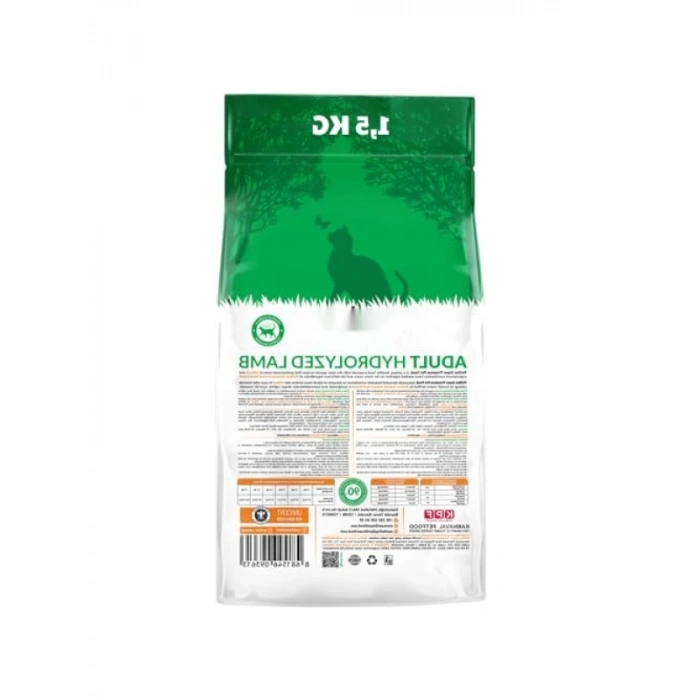 Tahılsız, Kuzu Etli Hipoalerjenik Kuru Kedi Maması, 1.5kg