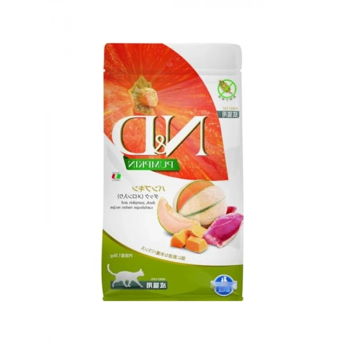 Tahılsız Ördek & Kavun Kedi Maması - 1.5 kg