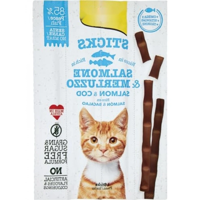Tahılsız Somon & Morina Ödül Çubukları - 4lü Paket