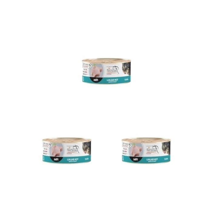 Tahılsız Ton Balıklı Yaş Kedi Maması 85 gr (3 paket)
