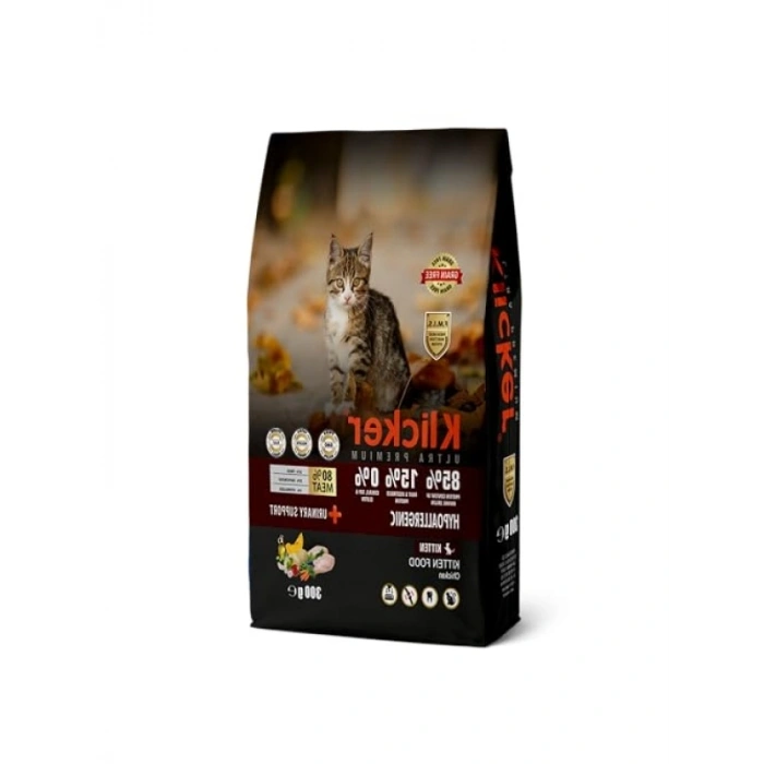 Tahılsız Yavru Kedi Maması - Tavuklu 300 Gr