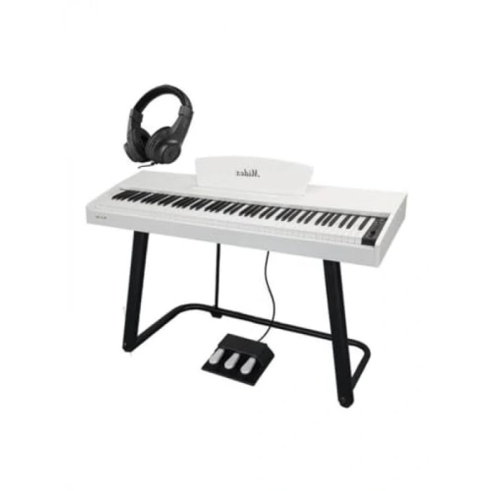 Taşınabilir Dijital Piyano - 88 Tuş, Bluetooth, Stand ve Kulaklık ile