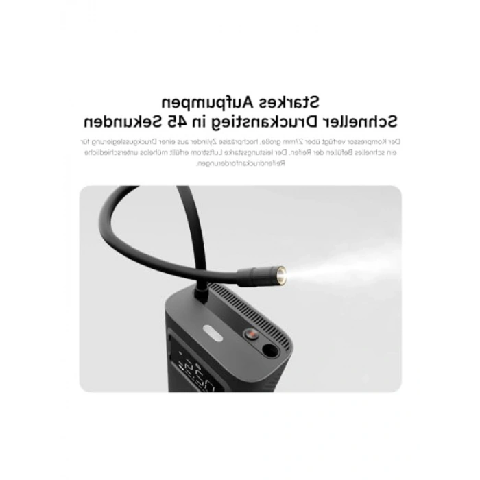 Taşınabilir Elektrikli Hava Kompresörü - Şarj Edilebilir ve Kullanıma Hazır