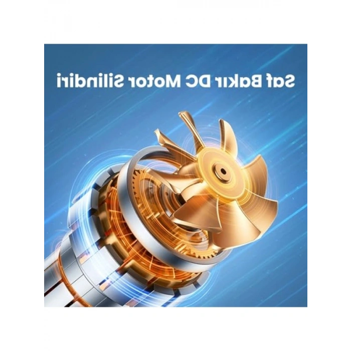Taşınabilir Hava Pompası 150PSI - 4000mAh, LED Lamba ve LCD Ekranlı