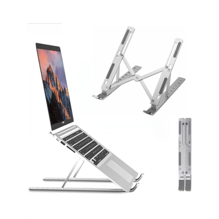 Taşınabilir Metal Laptop Standı - Kaymaz Tasarım